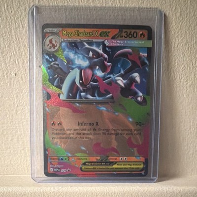The Pokémon Company Mega Charizard X EX 029 Mega Evolution Promo Full Art Holo