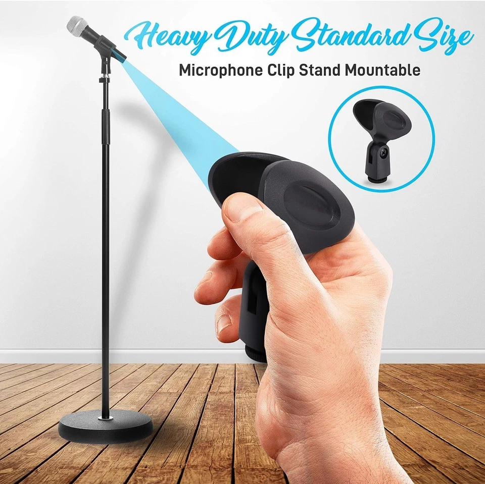 Pyle Dynamic Microphone Kit-Pro Mic Kit Carrying Bag Cable PDMIC88ST - Image 3 of 4