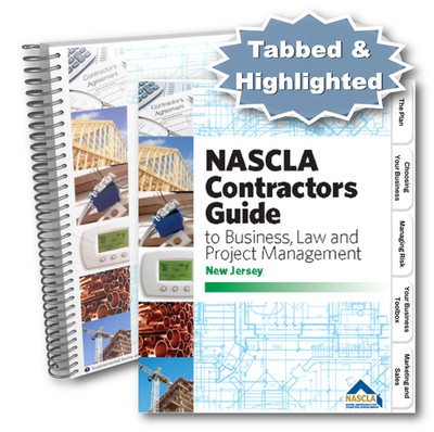 Professionally Tabbed & Highlighted NASCLA New Jersey 2nd Edition Spiralbound