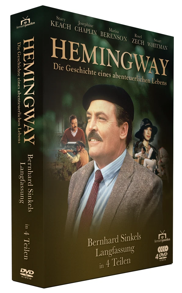 Hemingway - Der ZDF-Vierteiler (1988) - Stacy Keach - Bernhard Sinkel [4 DVDs] - Bild 4 von 4
