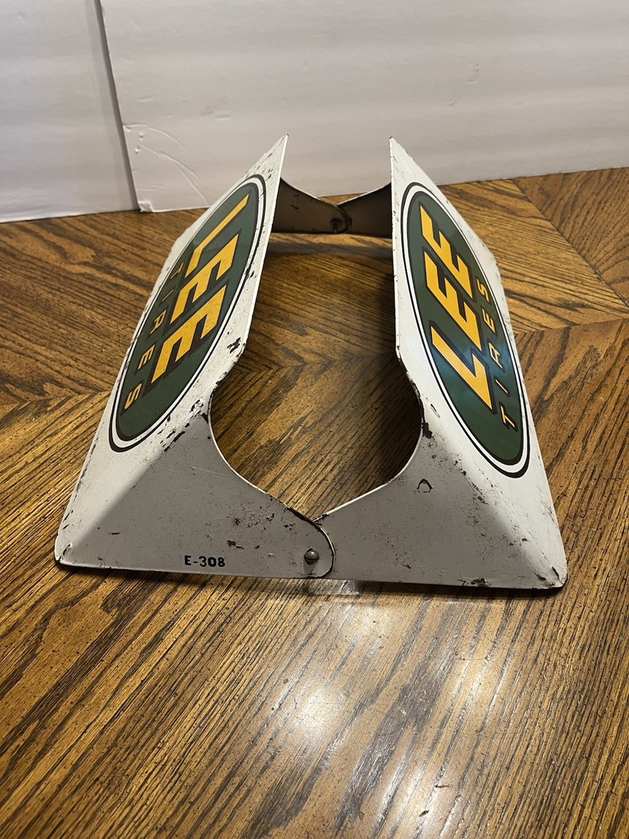 Vintage 1950s Rare Lee Tires Rack Stand Store Advertising Sign