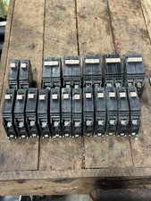  lot of 19 Cutler Hammer Type Ch Circuit breakers