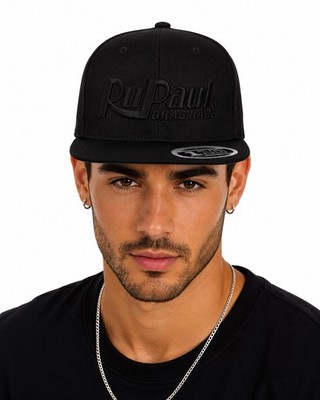 RuPaul s Drag Race Crew 2026 Hat Black Flexfit 110 Official Production Crew RARE