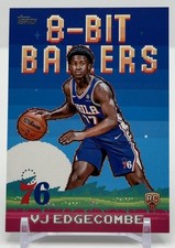 2025 Topps VJ Edgecombe 🔥8B-33 8 Bit Ballers ~ Rookie Card Philadelphia 76ers