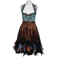 Tramontana, Dirndl, Größe: 36, T-8461/6, Blau/Braun/Schwarz/Mehrfarbig #UFz