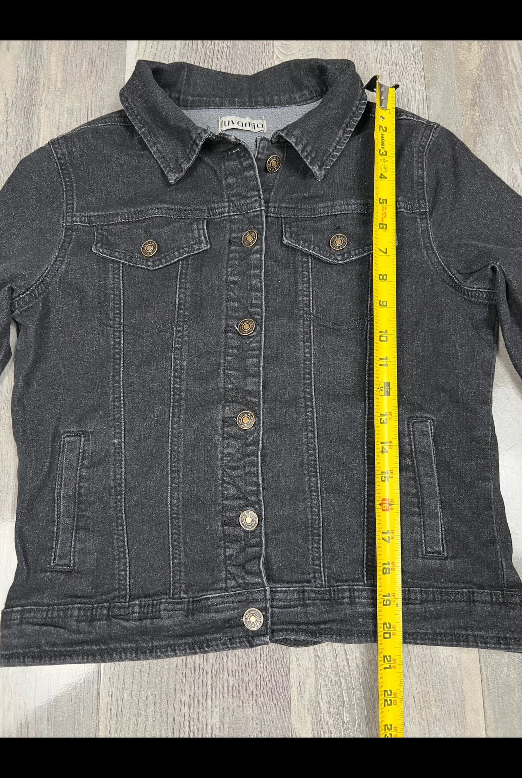 Luvamia Women's Basic Button-Down Stretch Jean Tr… - image 6