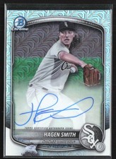 Hagen Smith 2025 Bowman Chrome Mojo Mega Box Auto #BMA-HS Chicago White Sox