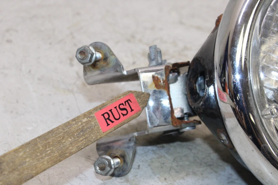 01-07 HONDA SHADOW VLX 600 VT600CD DELUXE OEM LUZ DELANTERA FARO Foto 2 de 4