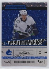 2023 Upper Deck Credentials Debut Ticket Access Blue /149 Cole McWard #135 l3q