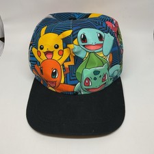 Pokemon Hat Cap All Over Print Snap Back Panel, Kids OSFM