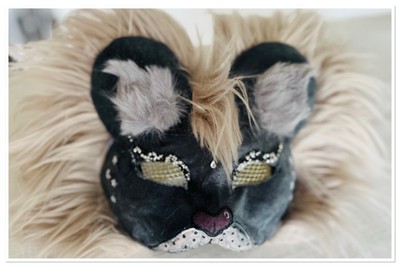 Therian Cosplay Maske   Lunara , handgefertigt, Unikat