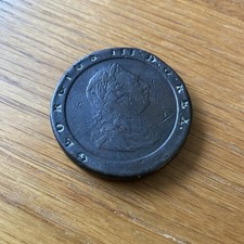 1797 George III Cartwheel Copper Twopence , 40mm