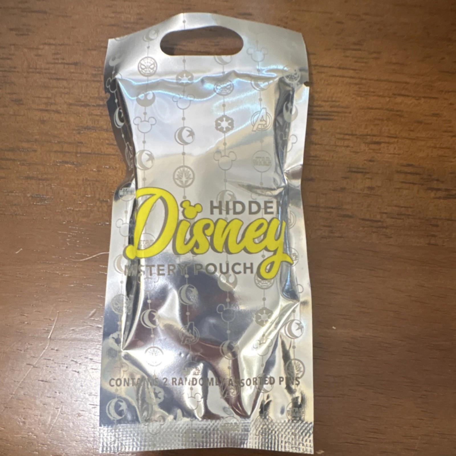 Disney World Hidden Disney Mystery Pin Set 2023