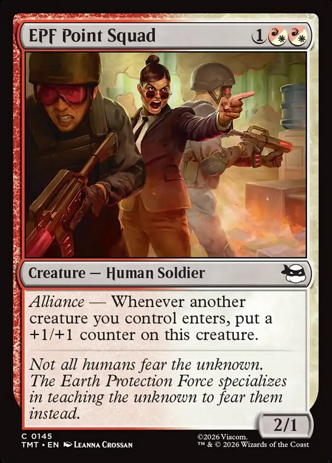 Magic the Gathering (mtg): TMT: EPF Point Squad