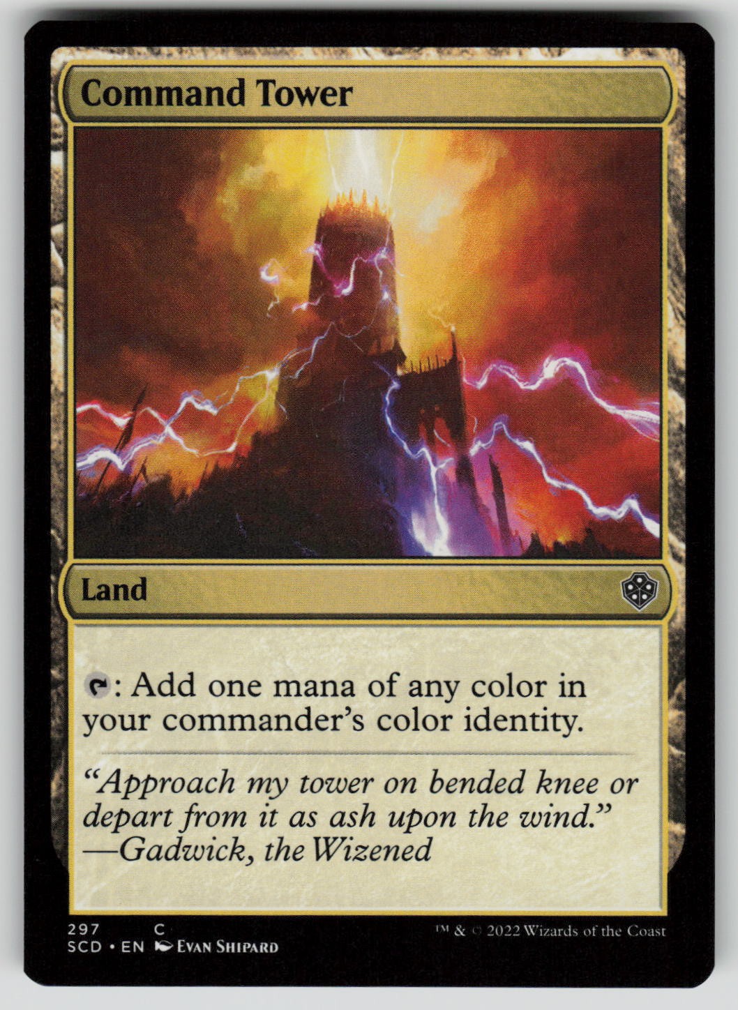 Command Tower Normal C Starter Commander Decks 297 NM