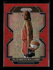 Elizabeth Williams 2022 Panini Prizm WNBA Red #95 #/199 Washington Mystics