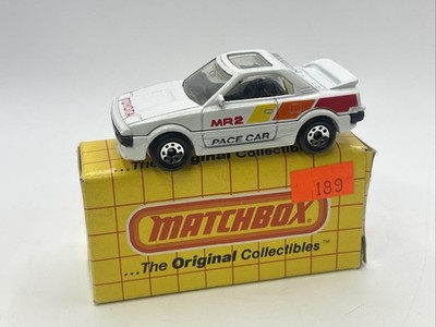 Matchbox Mb9 Toyota Mr2 Pace Car New Old Stock