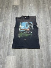 Vintage 90 s Star Wars Phantom Menace Assault Droid Graphic T-shirt