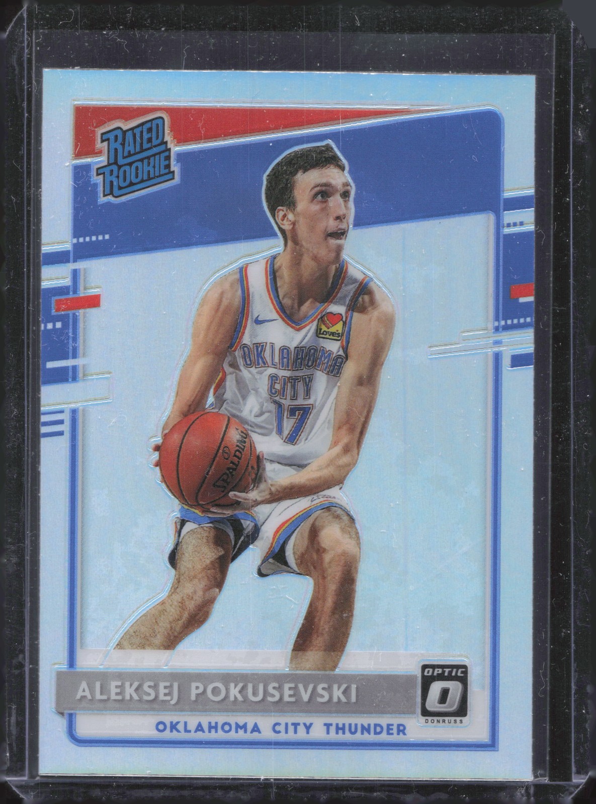 2020-21 Donruss Optic #167 Aleksej Pokusevski Holo