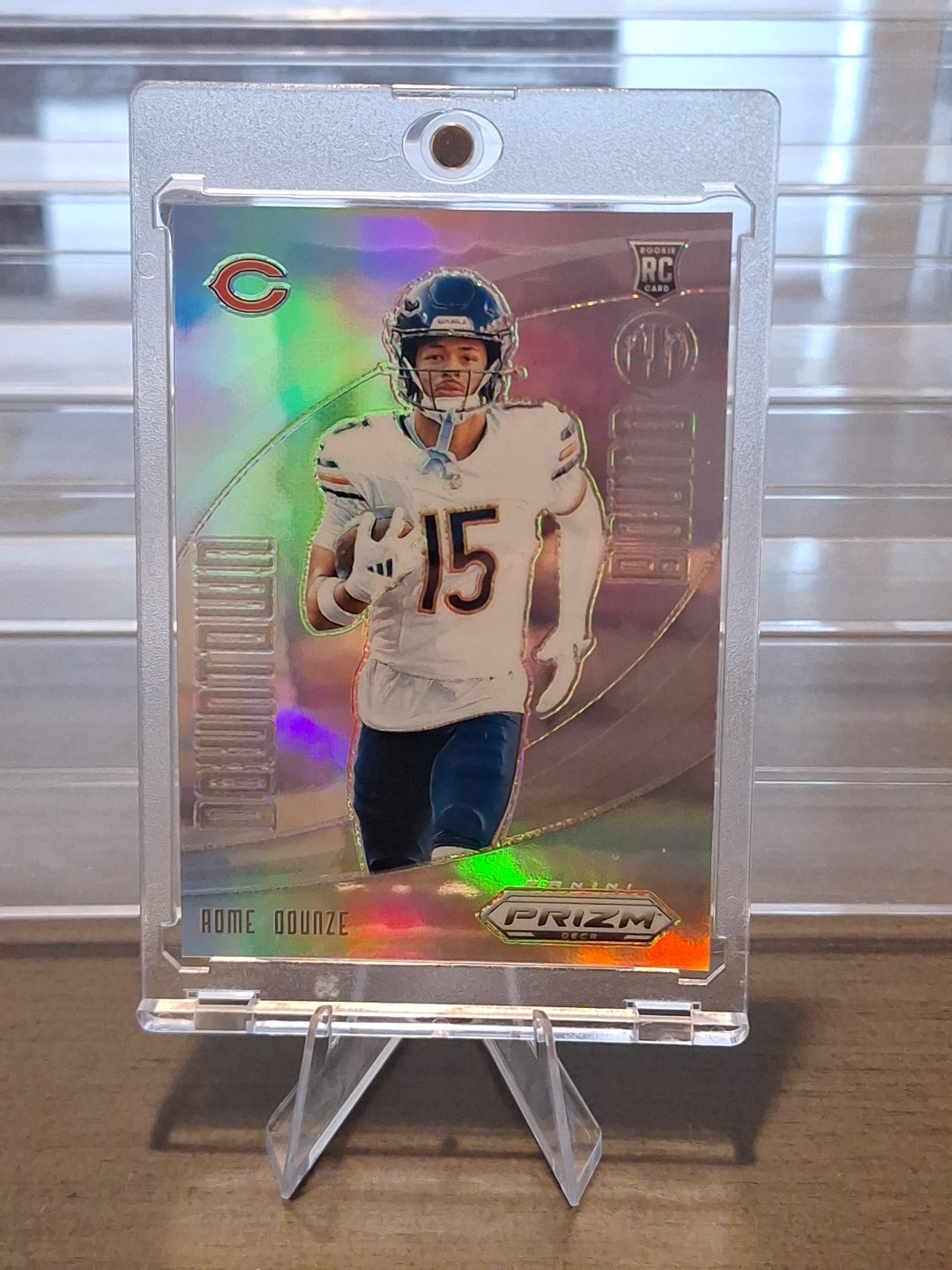 2024 Panini Prizm Deca Downtown Bound Rome Odunze Silver