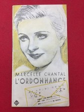 Bathe Teigeki Pre War Flyer Victor Tourjansky Marcel Chantal Jean Worms Alexande