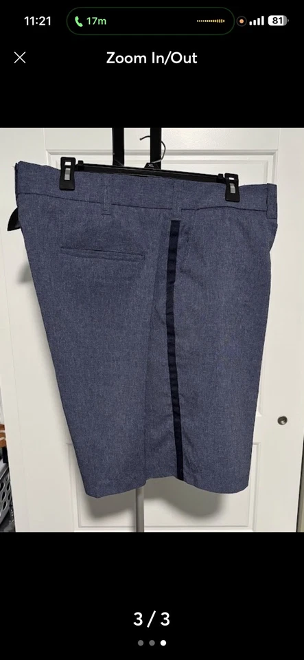 Pantalones Cortos Uniforme Postal De Colección Para Hombres 44R Flying Cross USPS Entrega Azul Unión EE. UU. Foto 2 de 2