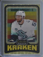 2024-25 O-Pee-Chee Platinum Retro Golden Treasures 1/1 Shane Wright #R18 4et