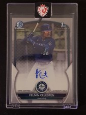 2023 Bowman Chrome - Prospect Autographs Felnin Celesten #CPA-FC (AU, RC)