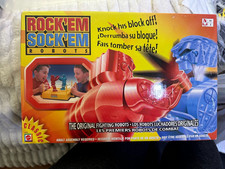 MATTEL GAMES Rock'em Sock'em Robots The Original Fighting Robots new,box wear w