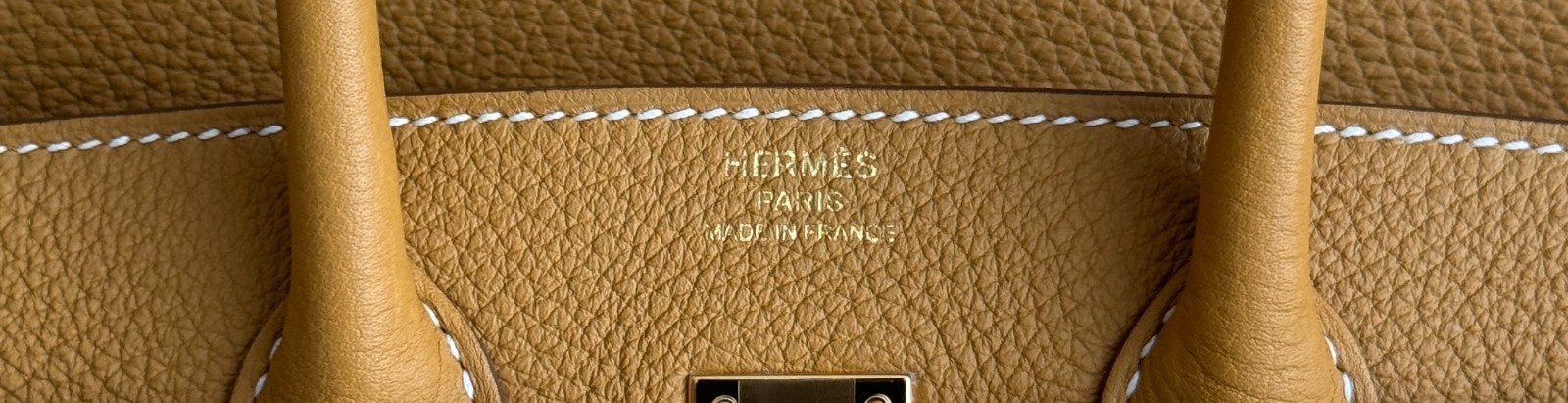 Hermes Birkin 25 Naturel Natural Sable Tan Togo Leather Gold Hardware 2025 image 8
