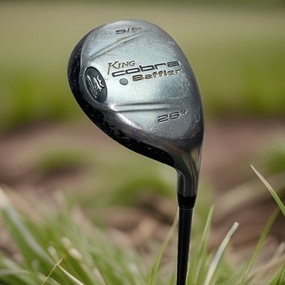 RH king cobra baffler 5/R 26° hybrid graphite shaft lite flex 39.5'' UPC2053