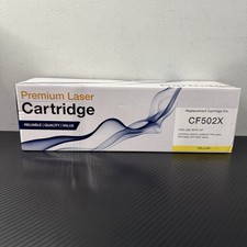 HP 202X Compatible Yellow High Yield Toner Print Cartridge CF502X for MFP M280
