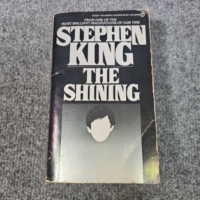 THE SHINING PAPERBACK BOOK STEPHEN KING SIGNET MASS MARKET 1978