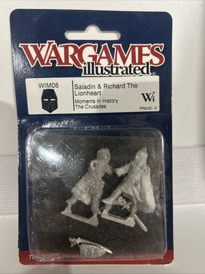 Wargames Illustrated Saladin & Richard The Lionheart Metal Miniatures WIM06