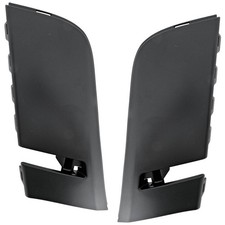 Set Of 2 Bumper Face Bar Ends Extensions Front Driver Passenger Side Pair