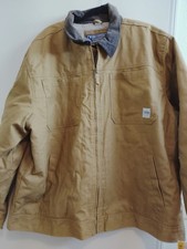 Bass Creek Outfitters XXL sherpa lined camel work jacket. Hunt,hike,play Durable