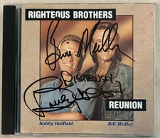 Righteous Brothers Reunion CD Signed Unchained Melody Autographed