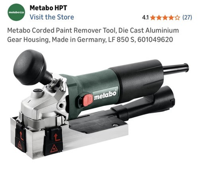 #ad Metabo Corded Paint Remover Tool Die Cast Aluminium Gear Housing Made in Germa $300.00
