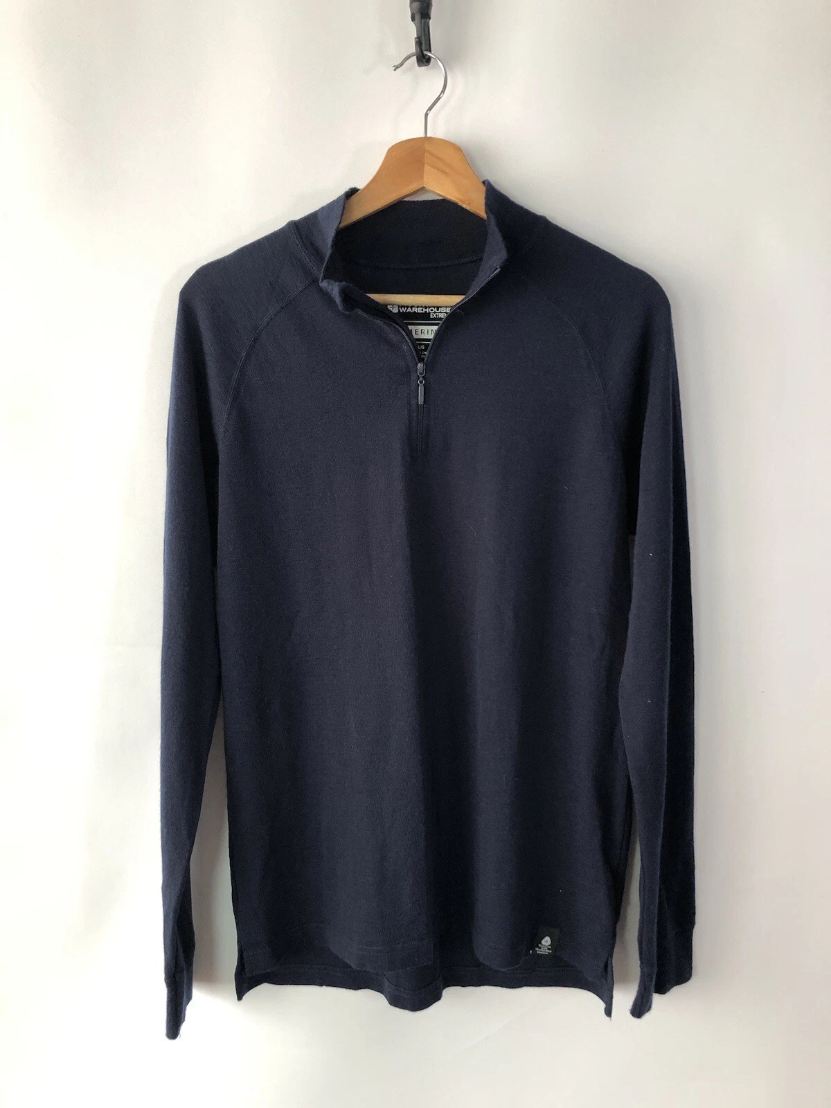 Mountain Warehouse Extreme Merino Wool ¼ Zip Base Layer - Size L
Opens in a new window or tab