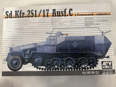 AFV35117 1:35 AFV Club Sd.Kfz.251/17 Ausf C Command Vehicle - FREE SHIPPING