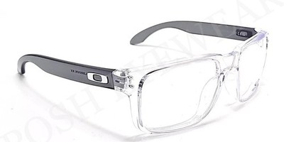 オークリー　OAKLEY HOLBROOK クリアーフレーム Oakley OX8156 HOLBROOK RX 815603 Rectangle Polished Clear