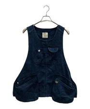 Snow peak Judo Oxford Vest Size: 2 Navy UG-681 Men