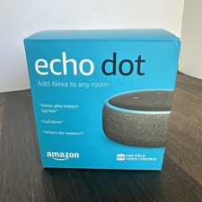 Amazon Echo Dot 3rd Generation Smart Speaker with Alexa - Charcoal