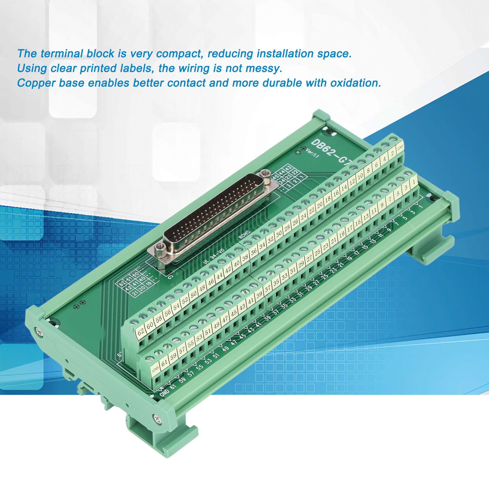 Terminal Block Easy Wiring Terminals Blocks For 14-26AWG Cable