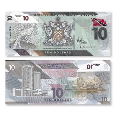 Trinidad & Tobago Full Set: 1–100 Dollars, 2019-2021, B236–B241