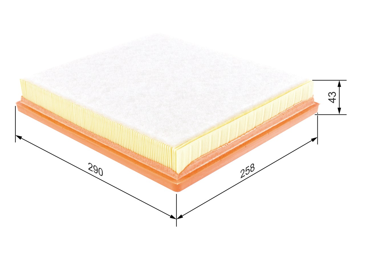 Fits BOSCH F 026 400 244 AIR FILTER   ⭐UK Stock⭐