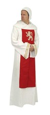 Bata Disfraz Sacerdote Cruzado Assassins Creed Pequeña/Mediana