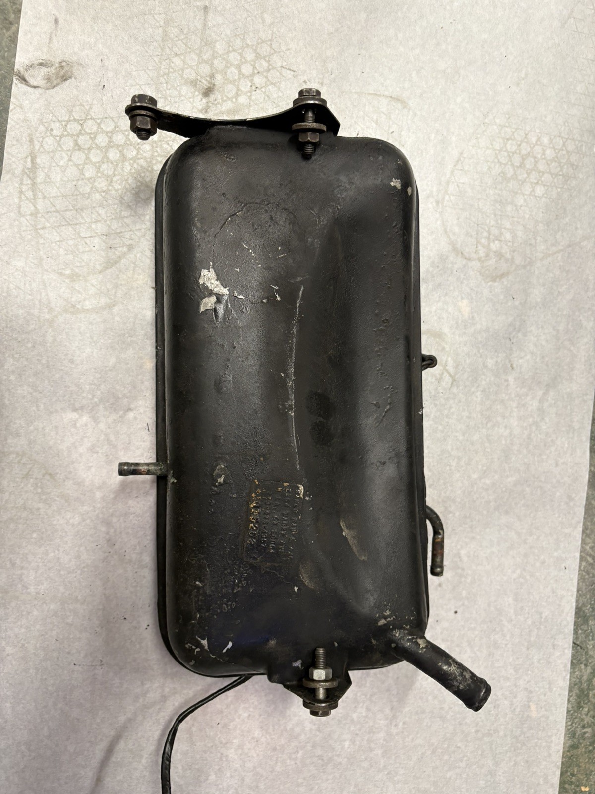 Engine Radiator Coolant Header Reservoir Tank OEM Rolls Royce corniche 1975