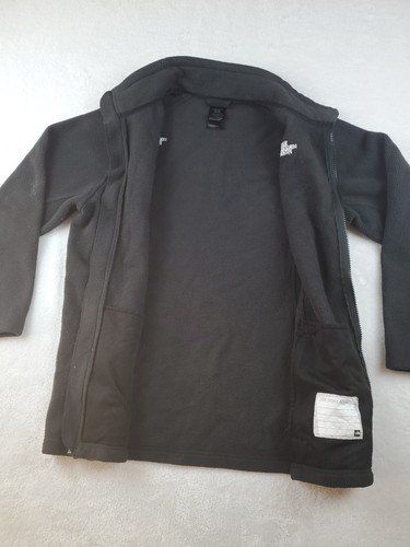 Giacca pile The North Face full zip nera ragazzo ragazzo ragazzo taglia XL nero 18/20 - Foto 11 di 24