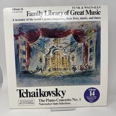 Family Library Of Great Music Album 14 Tchaikovsky The Piano Concerto No.1 VG